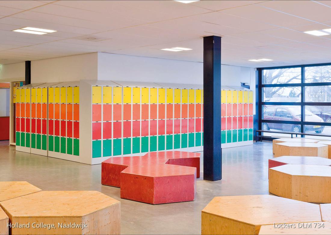 Holland College, Naaldwijk_Lockers DLM 734