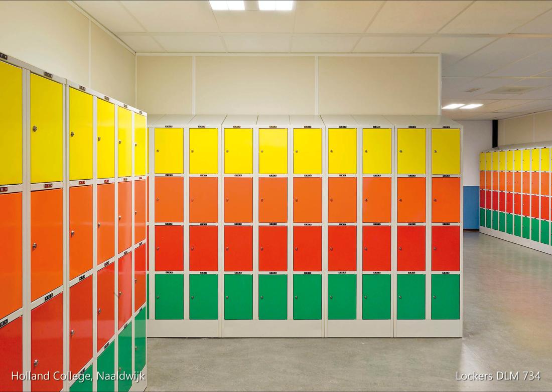 Holland College, Naaldwijk_Lockers DLM 734