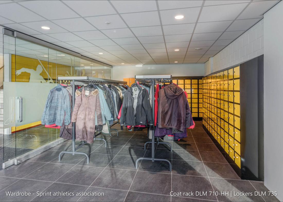 Sprint Atletiek vereniging_Locker_Coat rack