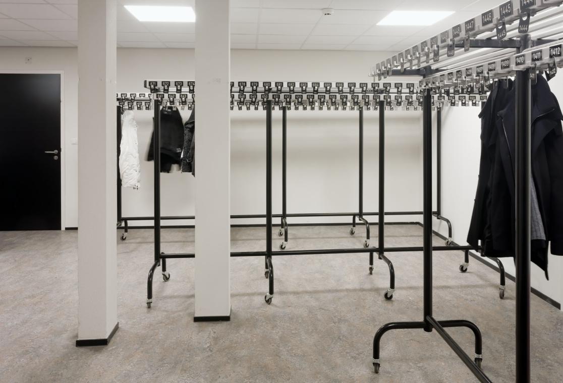 Equipement vestiaires