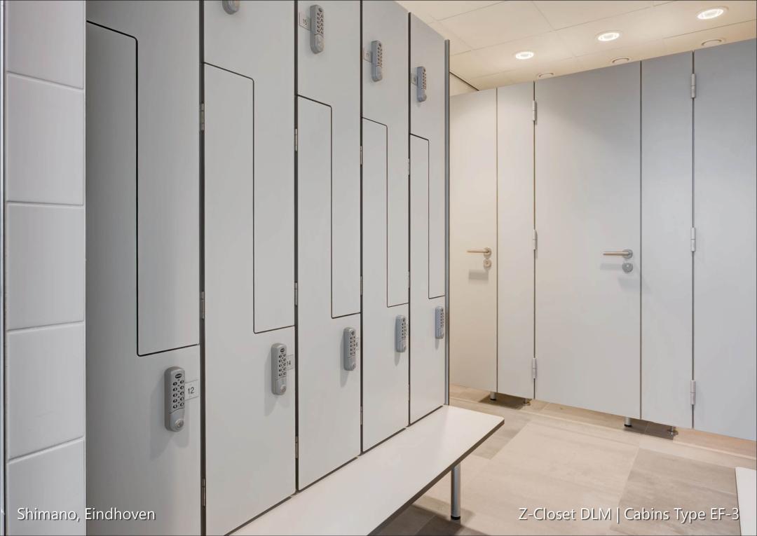 Shimano, Eindhoven_Z-Closet_Cabins Type EF-3