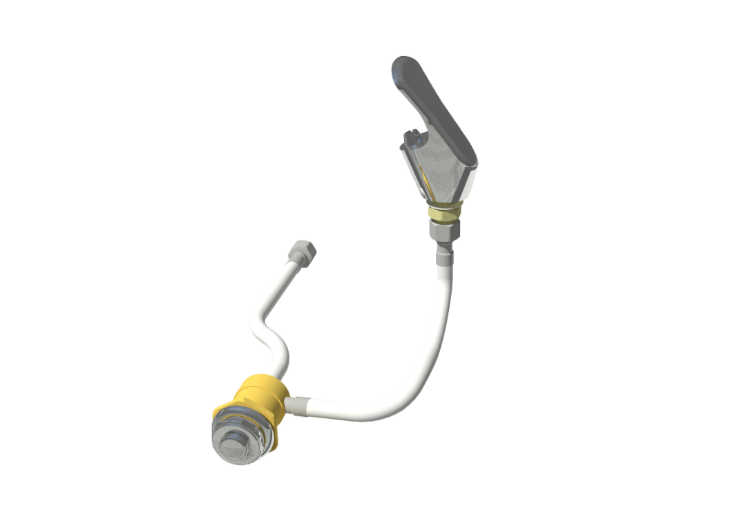 Bubbler met losse drukknop