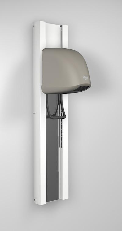 Sèche-cheveux REZ-Beluga V/S: avec réglage en hauteur et miroir