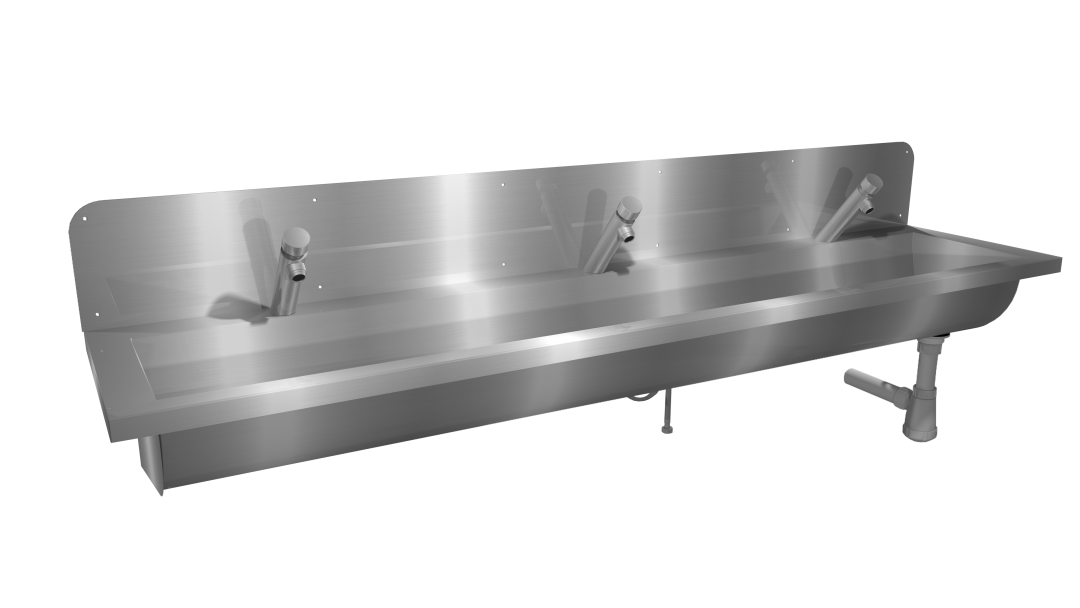427180 - Wasgoot Easy IV 1800 met Tempo RVS kranen