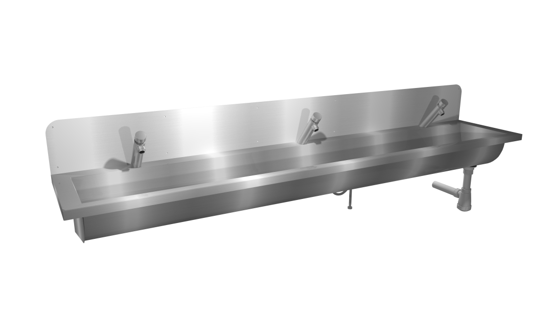 427180 - Wasgoot Easy IV 2100 met Tempo RVS kranen