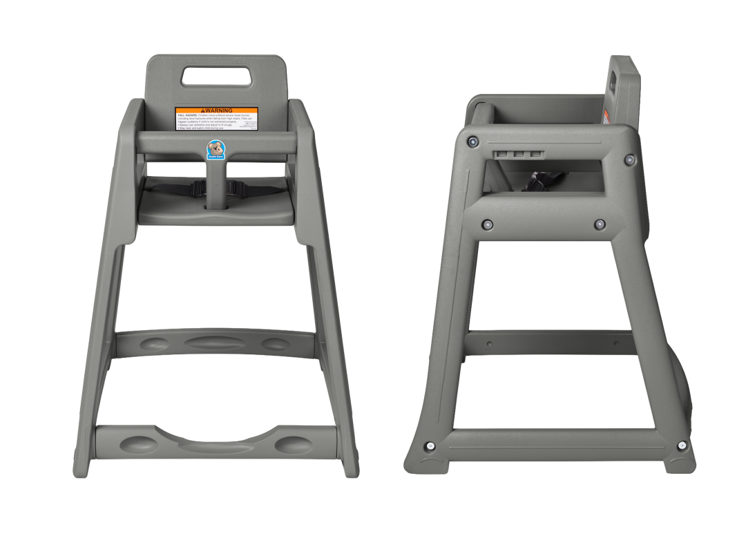 Diner High Chair - grey