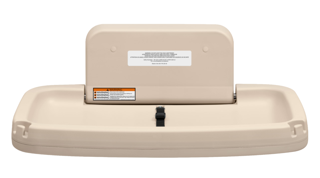 Baby changing station creme