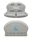 Oval Baby Changing Station