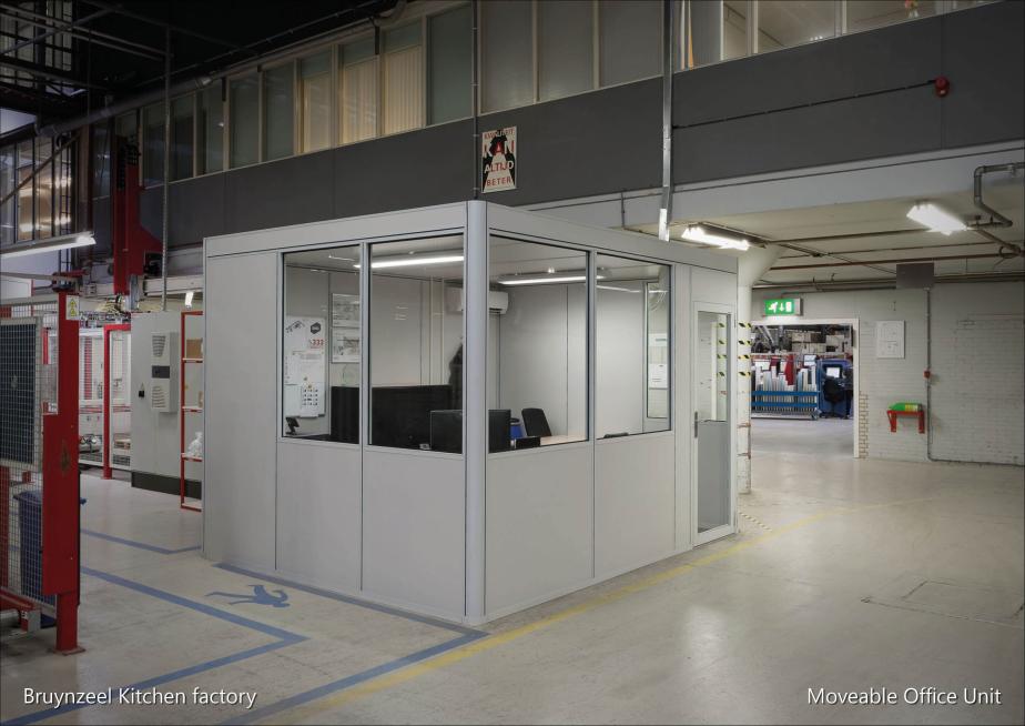 Bruynzeel Kitchen factory_Moveable Office Unit