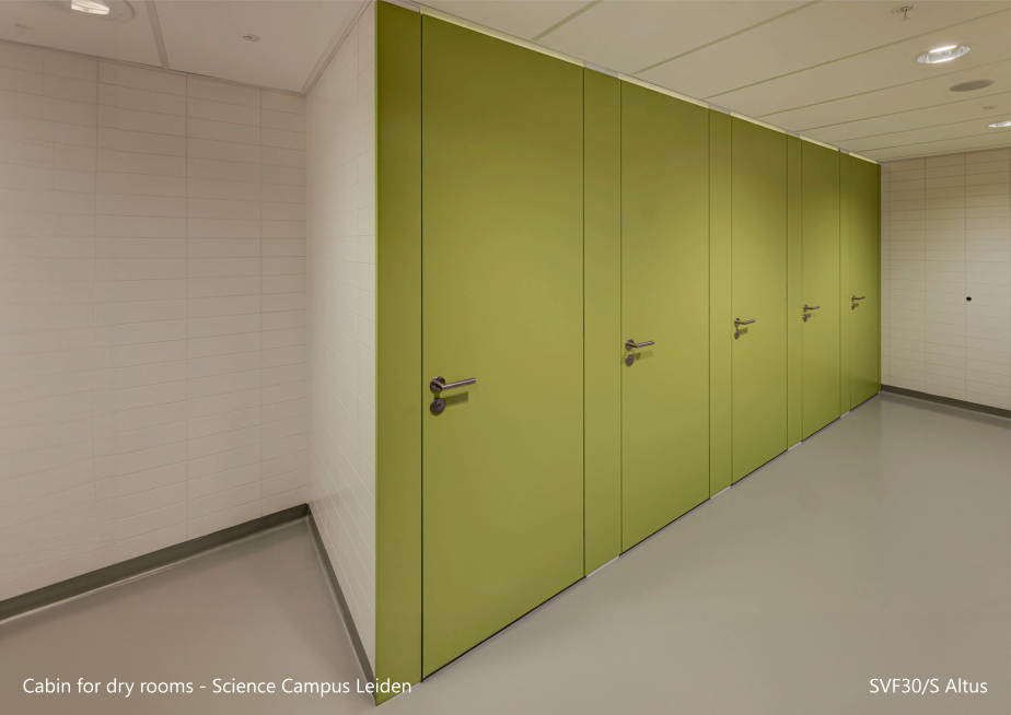 Cabine voor droge ruimtes - Science Campus Leiden