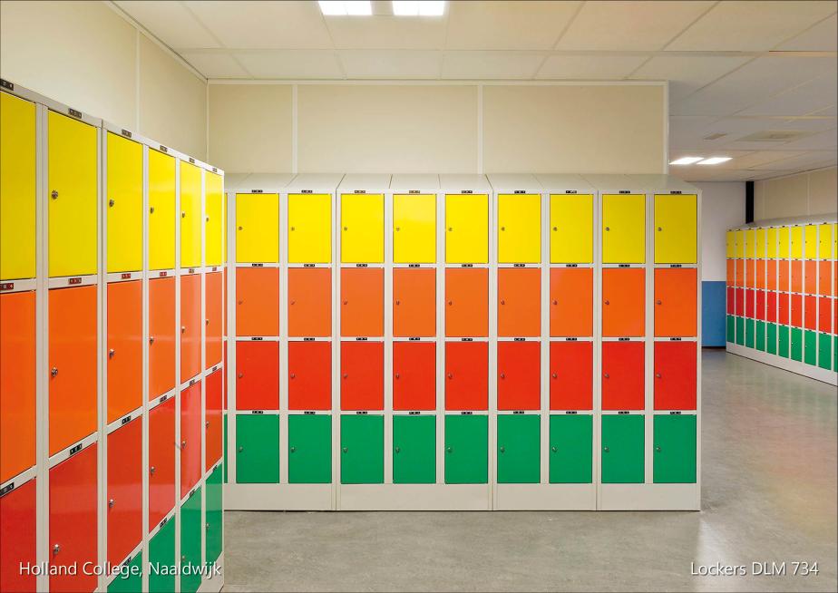 Holland College, Naaldwijk_Lockers DLM 734