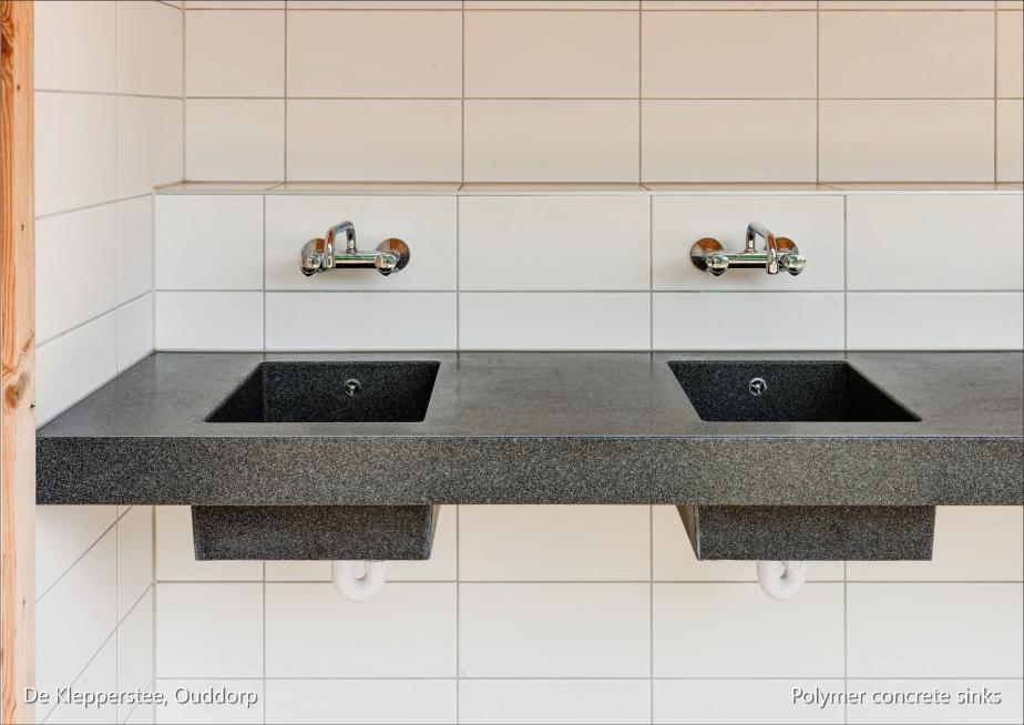 Klepperstee, Ouddorp_Polymer concrete sink