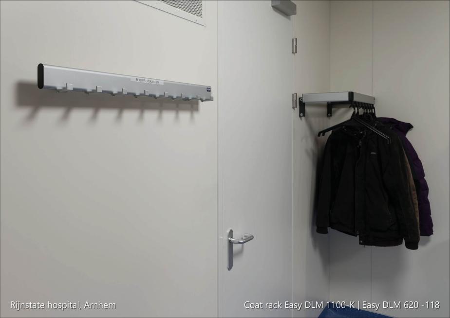 Rijnstate hospital, Arnhem_Coat rack Easy DLM 1100-K & Easy DLM 620 -118